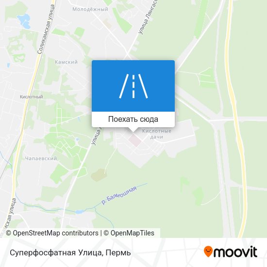 Карта Суперфосфатная Улица