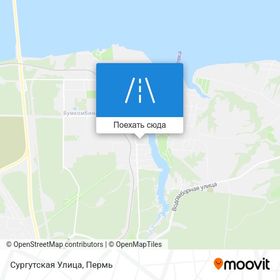 Карта Сургутская Улица