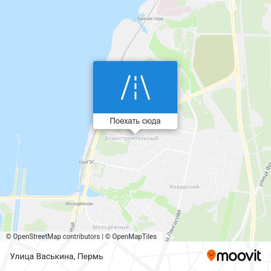 Карта Улица Васькина