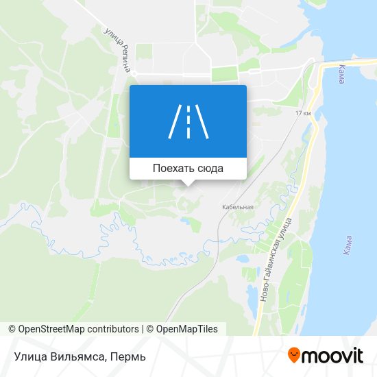 Карта Улица Вильямса