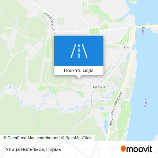 Карта Улица Вильямса