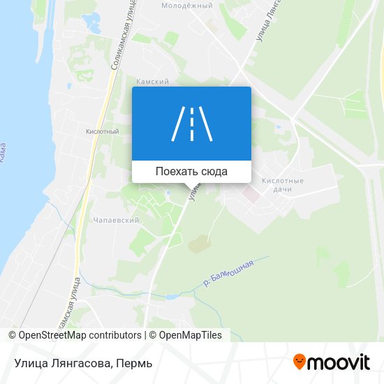 Карта Улица Лянгасова