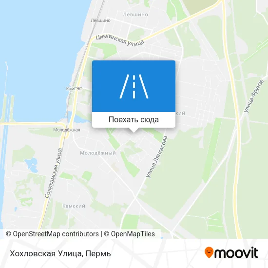 Карта Хохловская Улица