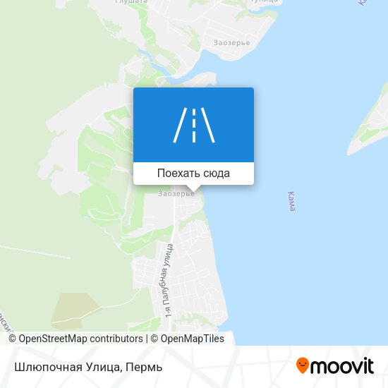 Карта Шлюпочная Улица