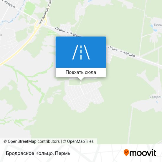 Карта Бродовское Кольцо