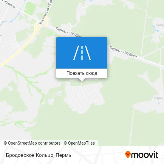 Карта Бродовское Кольцо