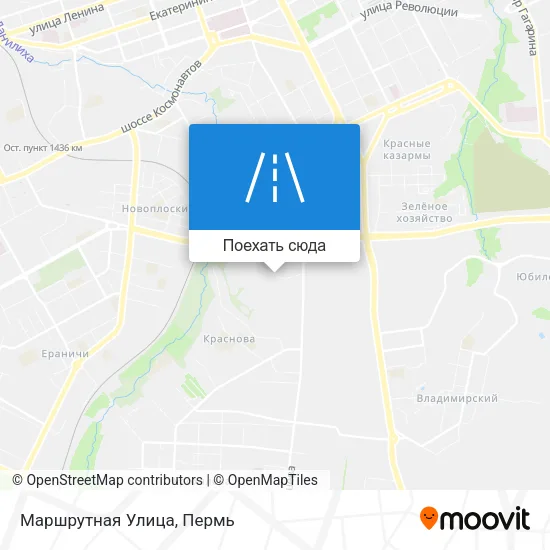 Карта Маршрутная Улица