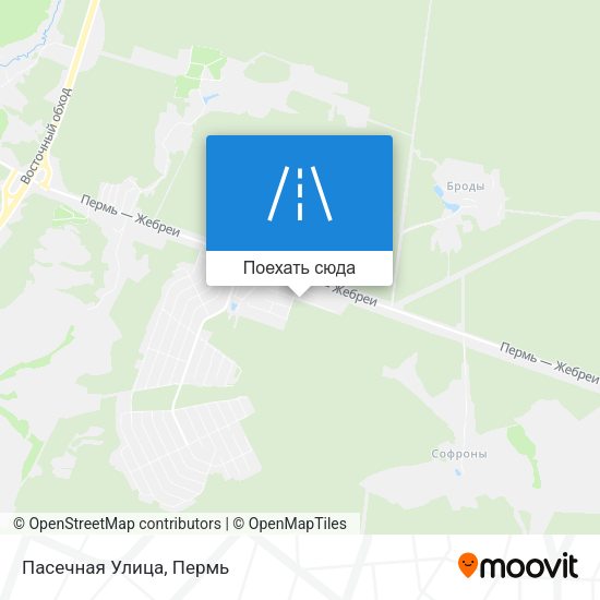 Карта Пасечная Улица