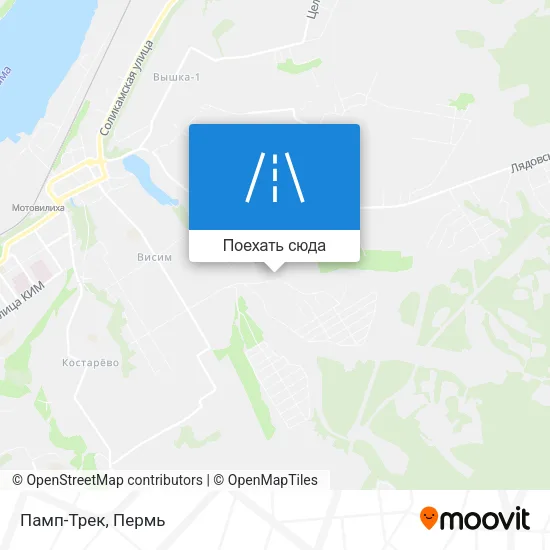 Карта Памп-Трек