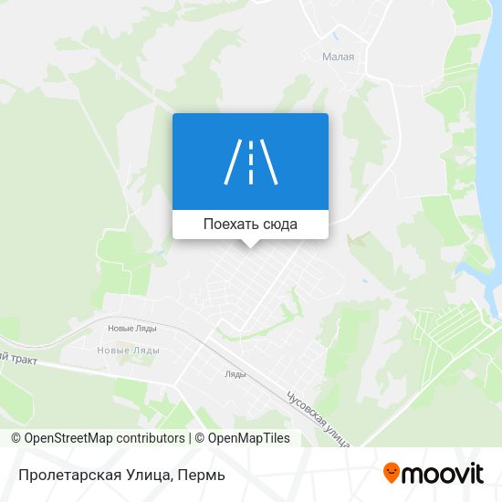 Карта Пролетарская Улица