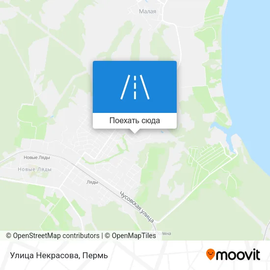 Карта Улица Некрасова
