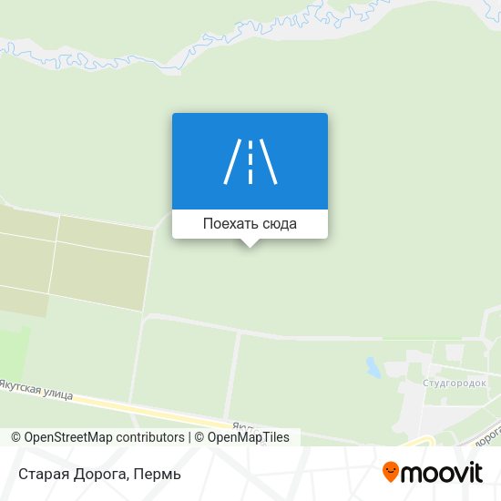 Карта Старая Дорога