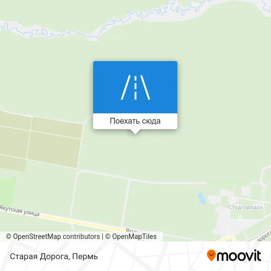 Карта Старая Дорога
