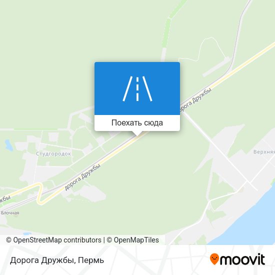 Карта Дорога Дружбы