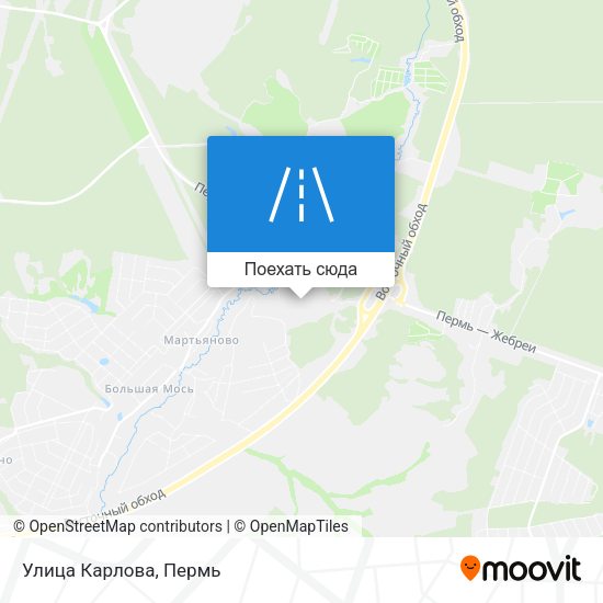 Карта Улица Карлова