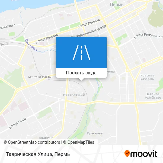 Карта Таврическая Улица
