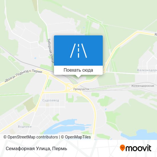 Карта Семафорная Улица