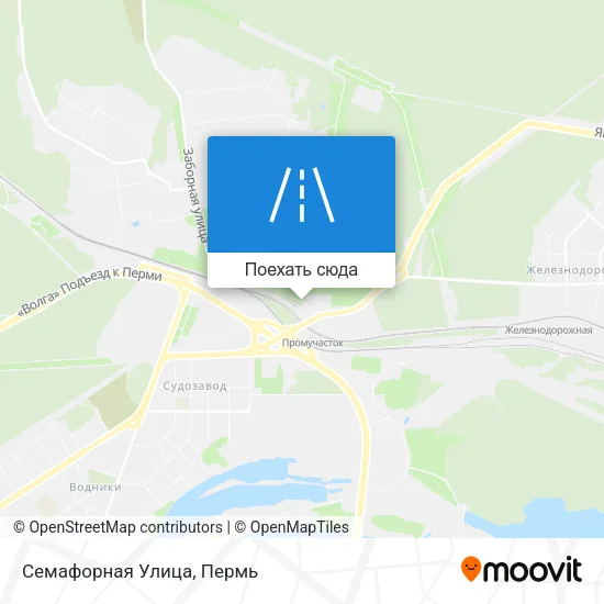 Карта Семафорная Улица