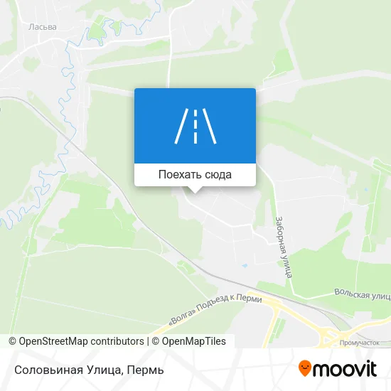 Карта Соловьиная Улица