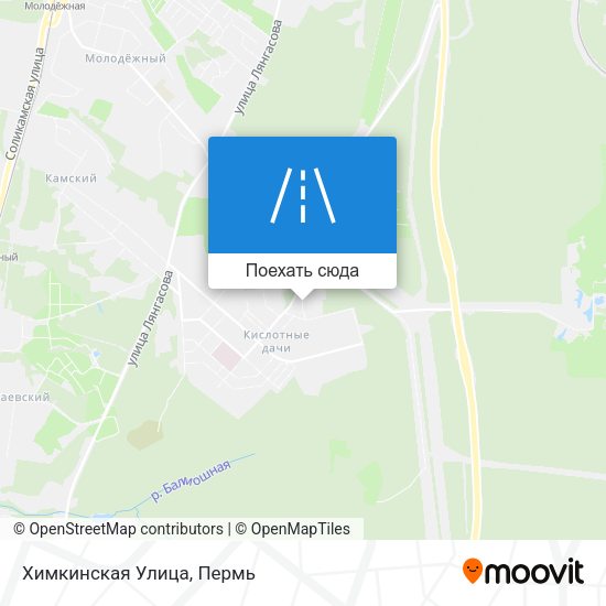 Карта Химкинская Улица