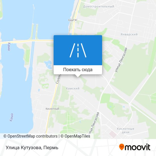 Карта Улица Кутузова