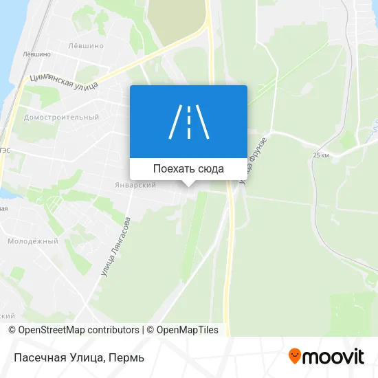 Карта Пасечная Улица