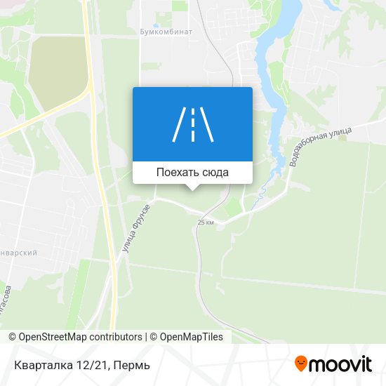 Карта Кварталка 12/21