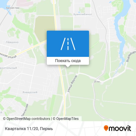 Карта Кварталка 11/20