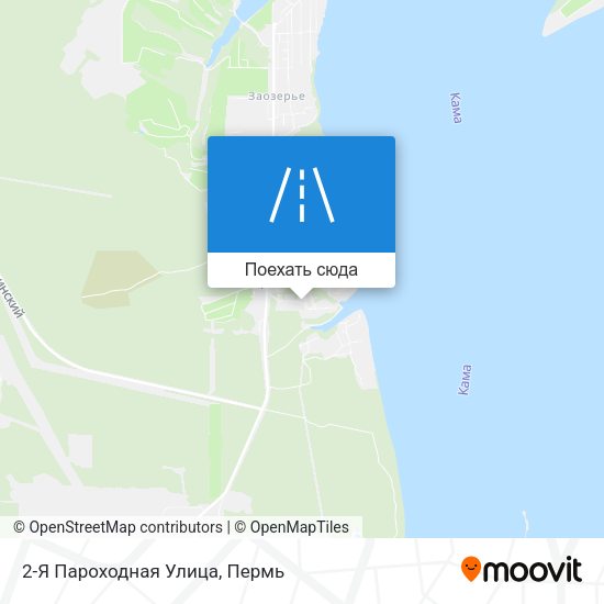 Карта 2-Я Пароходная Улица