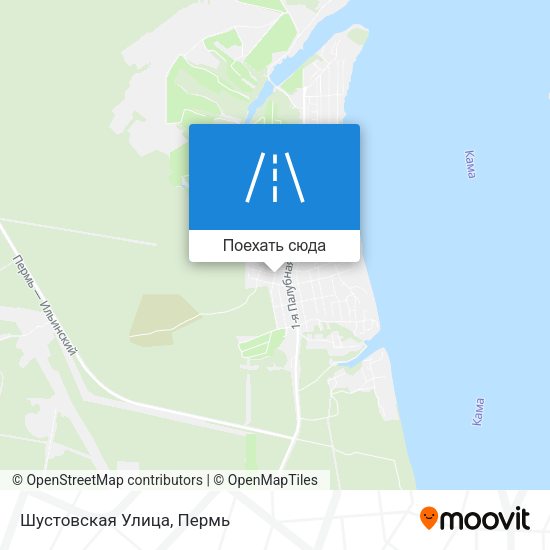 Карта Шустовская Улица
