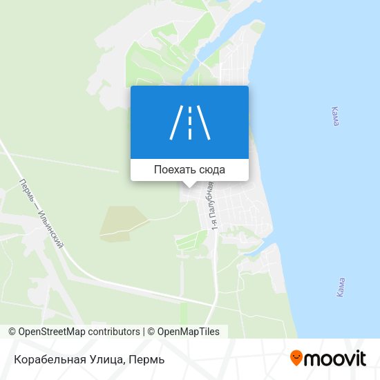 Карта Корабельная Улица