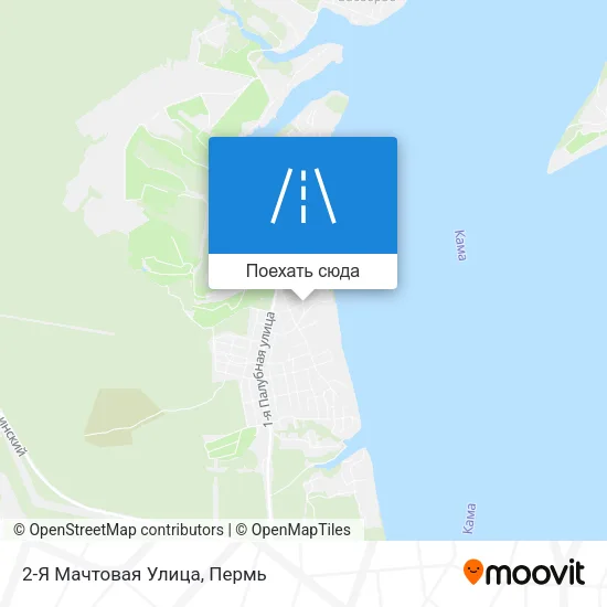 Карта 2-Я Мачтовая Улица