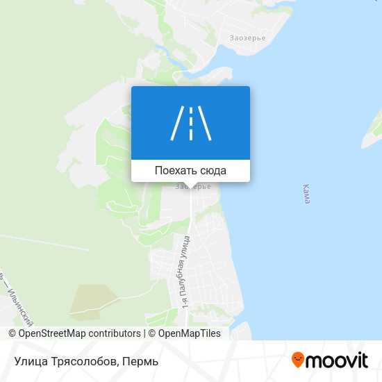Карта Улица Трясолобов