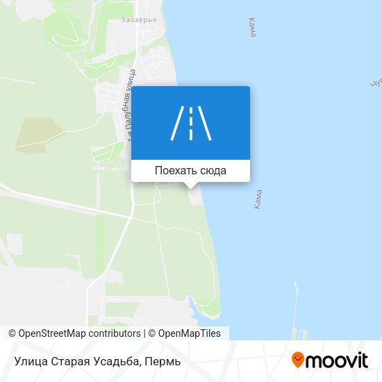 Карта Улица Старая Усадьба