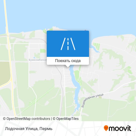 Карта Лодочная Улица