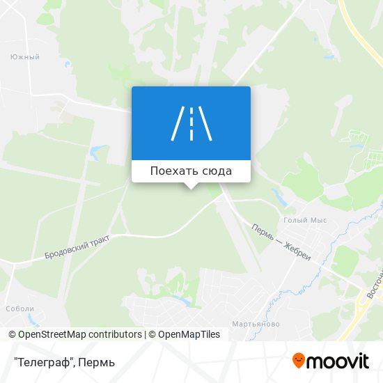 Карта "Телеграф"