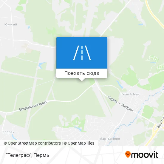 Карта "Телеграф"