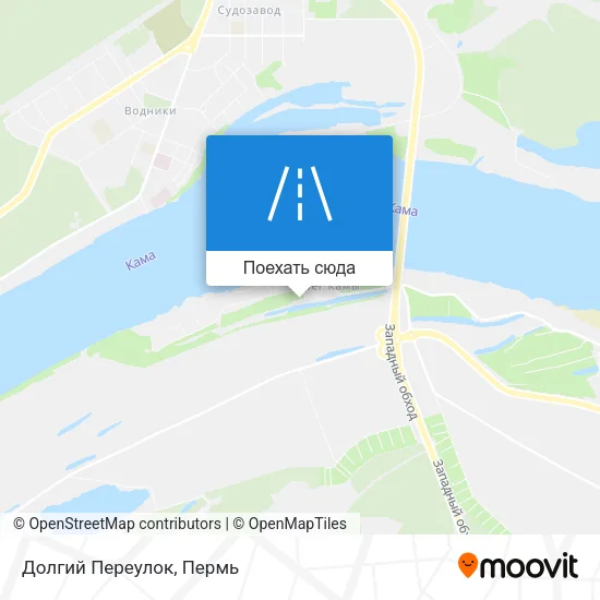 Карта Долгий Переулок
