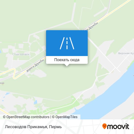 Карта Лесоводов Прикамья