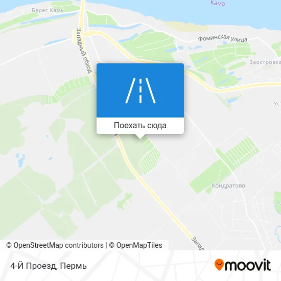 Карта 4-Й Проезд