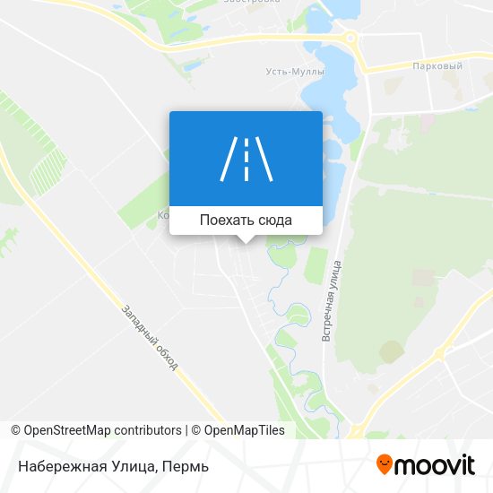 Карта Набережная Улица