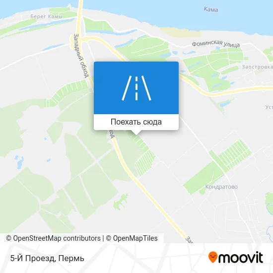 Карта 5-Й Проезд