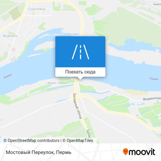 Карта Мостовый Переулок