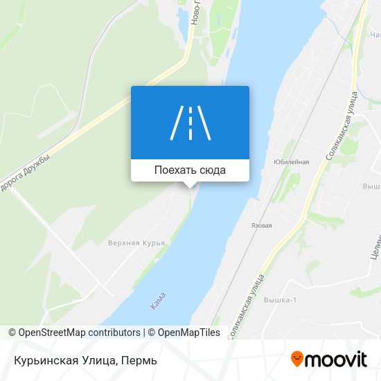 Карта Курьинская Улица