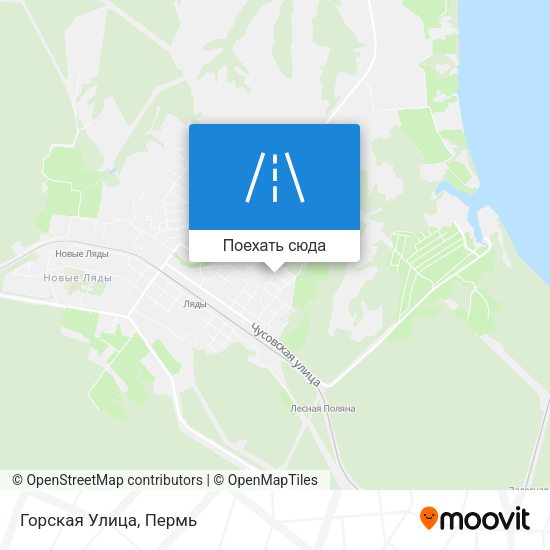 Карта Горская Улица