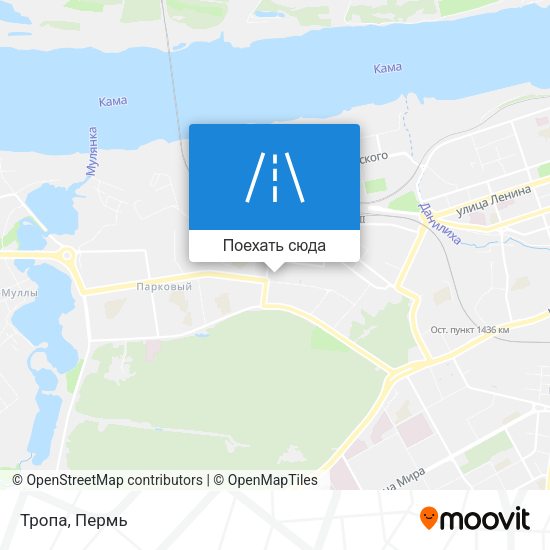 Карта Тропа