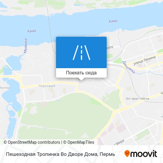 Карта Пешеходная Тропинка Во Дворе Дома