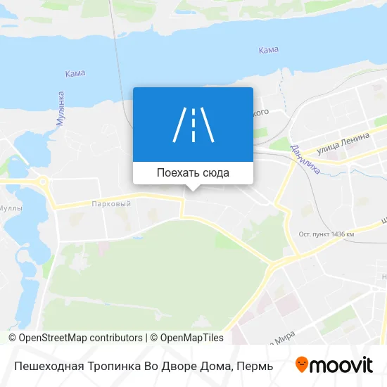 Карта Пешеходная Тропинка Во Дворе Дома