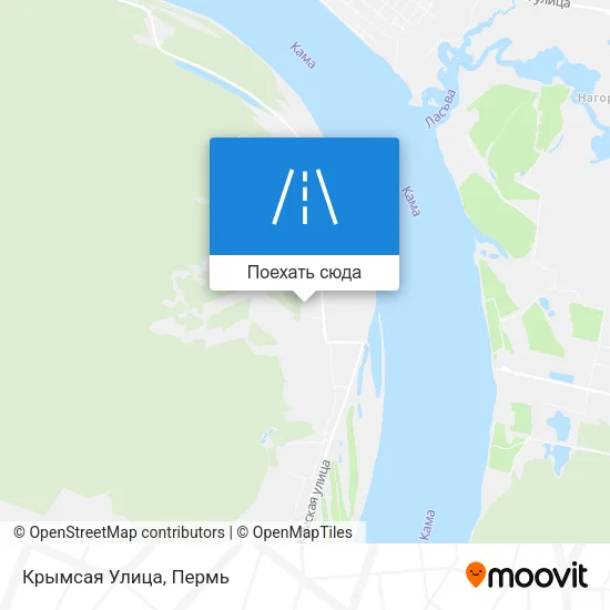 Карта Крымсая Улица