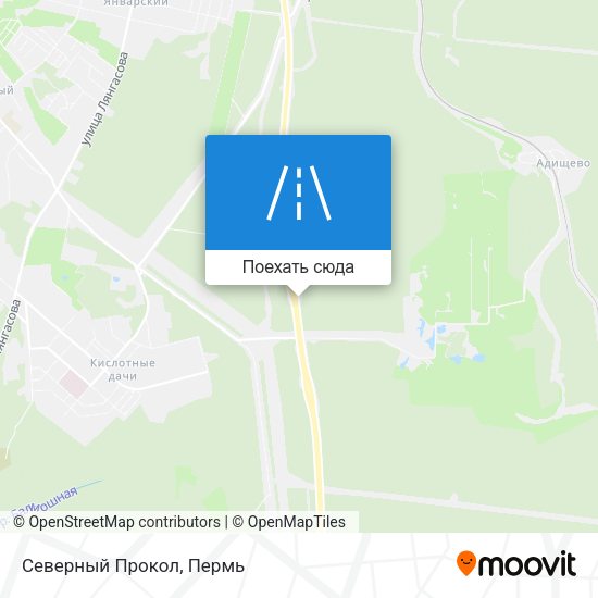 Карта Северный Прокол